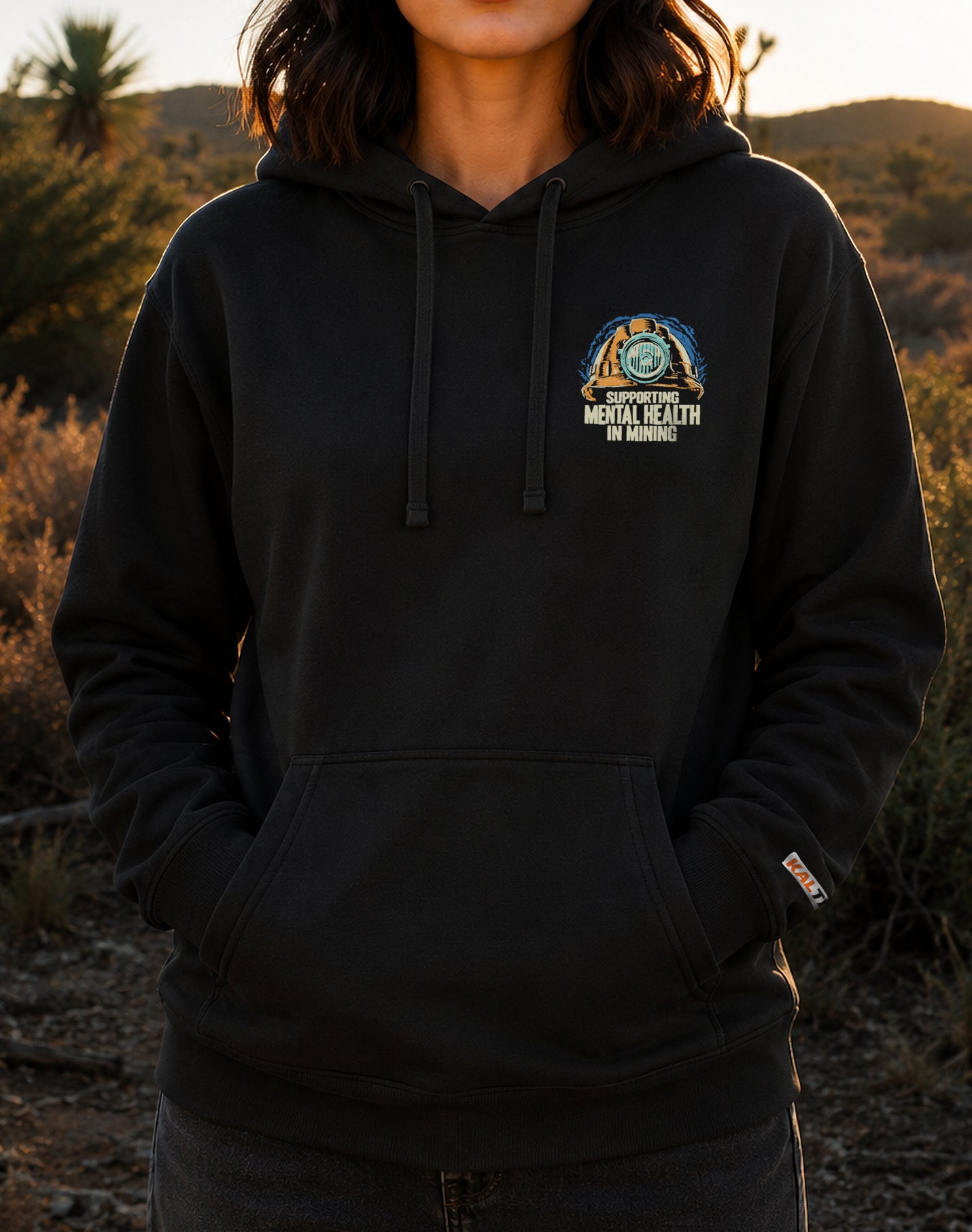 Ladies Blue Campaign Hoodie