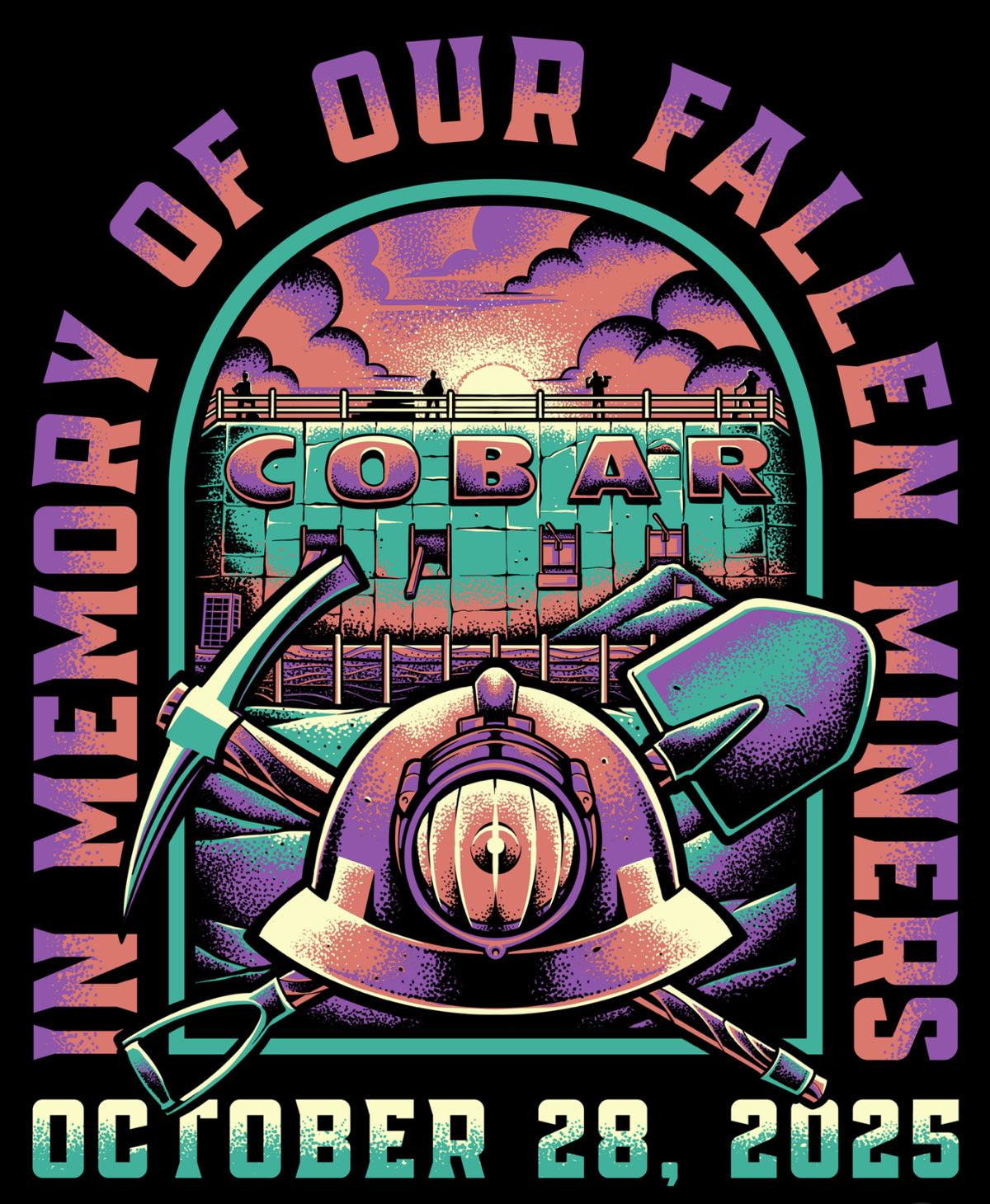 Cobar Endeavour Mine Memorial Fundraiser Men's Tee