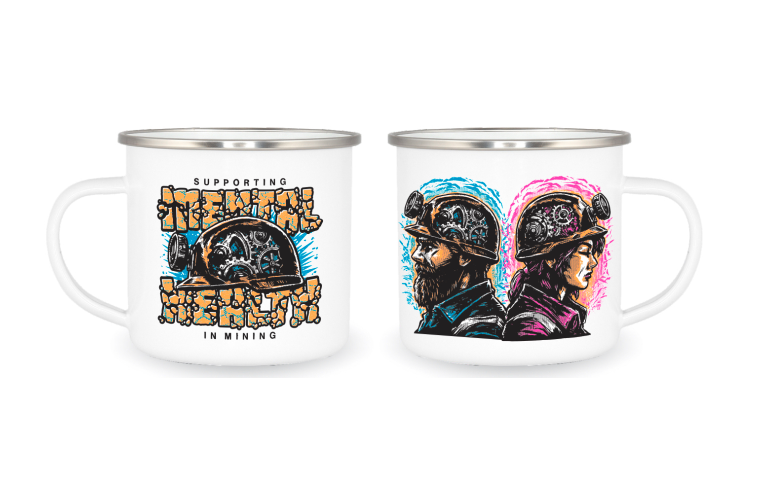 Enamal Coffee Cup