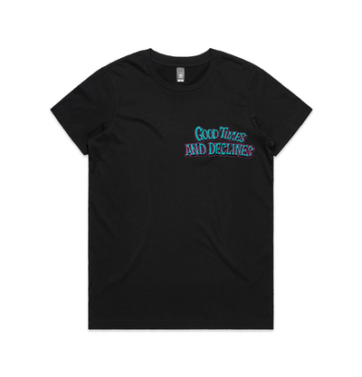 Good Times and Declines 3.0 ladies tee