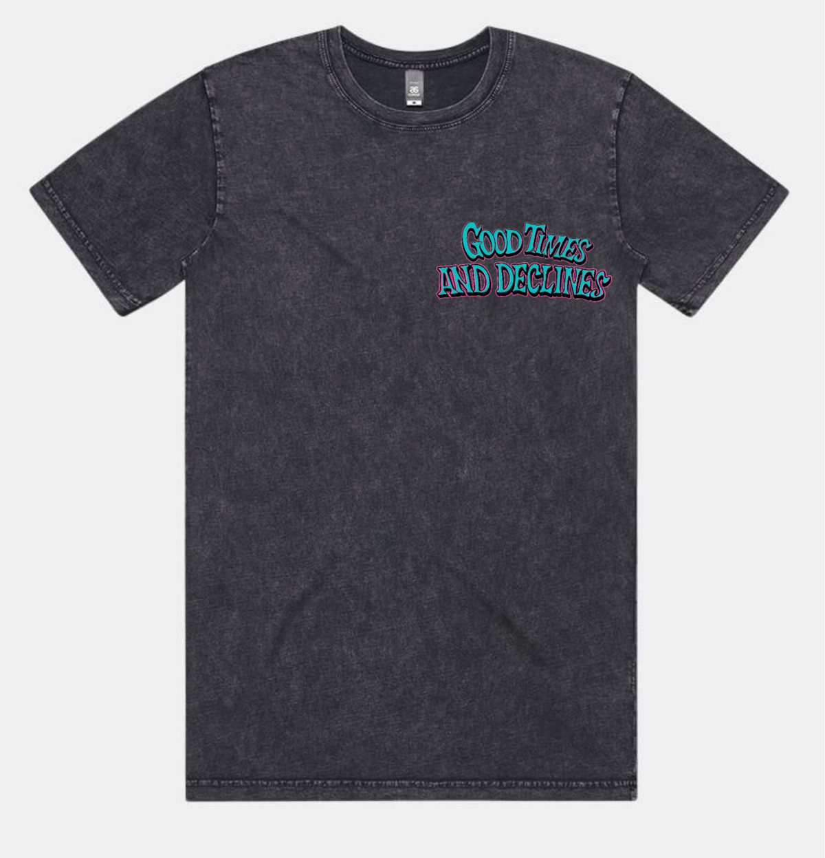 Good Times and Declines 3.0 men’s stone wash tee