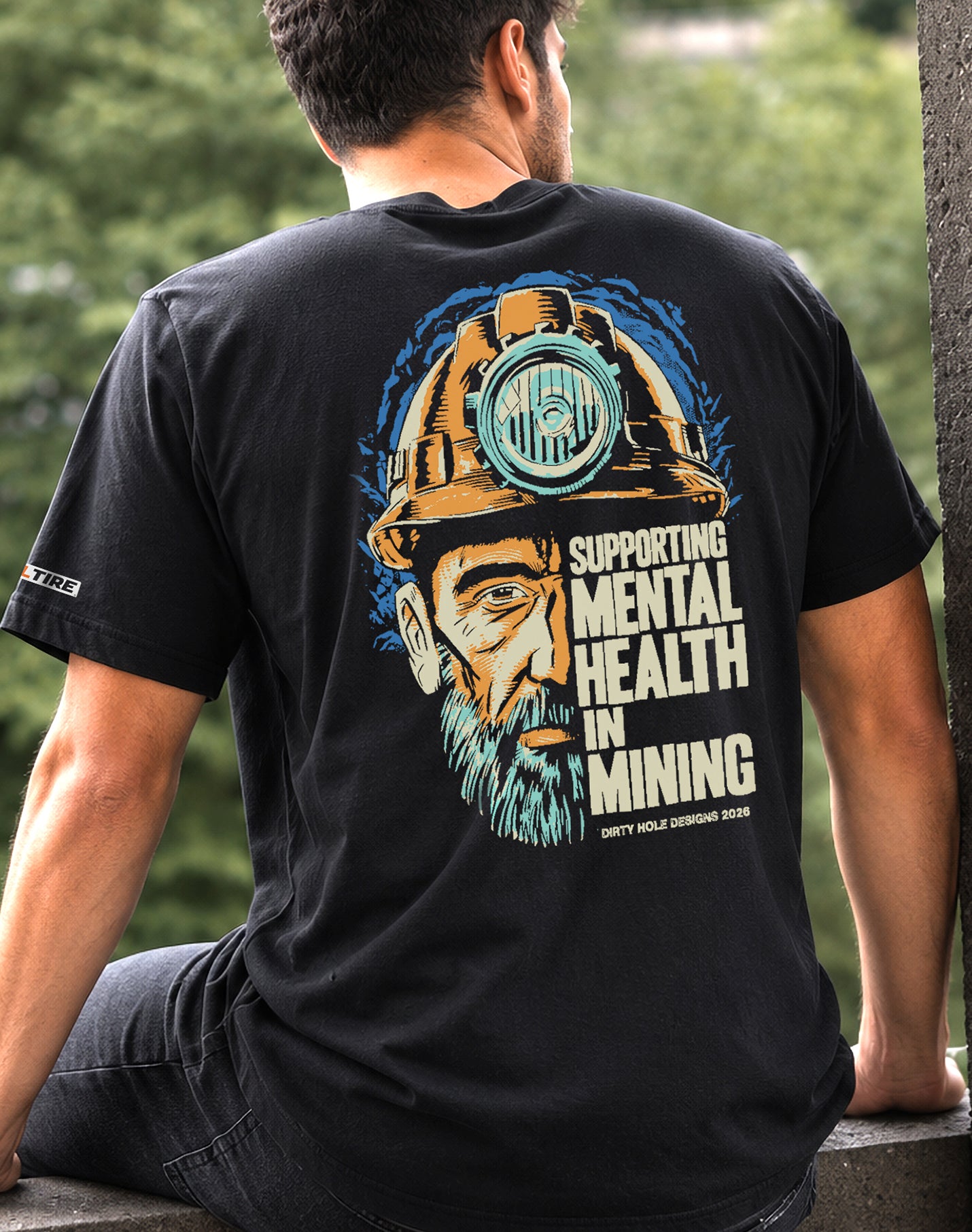 Men's Blue Campaign Tee
