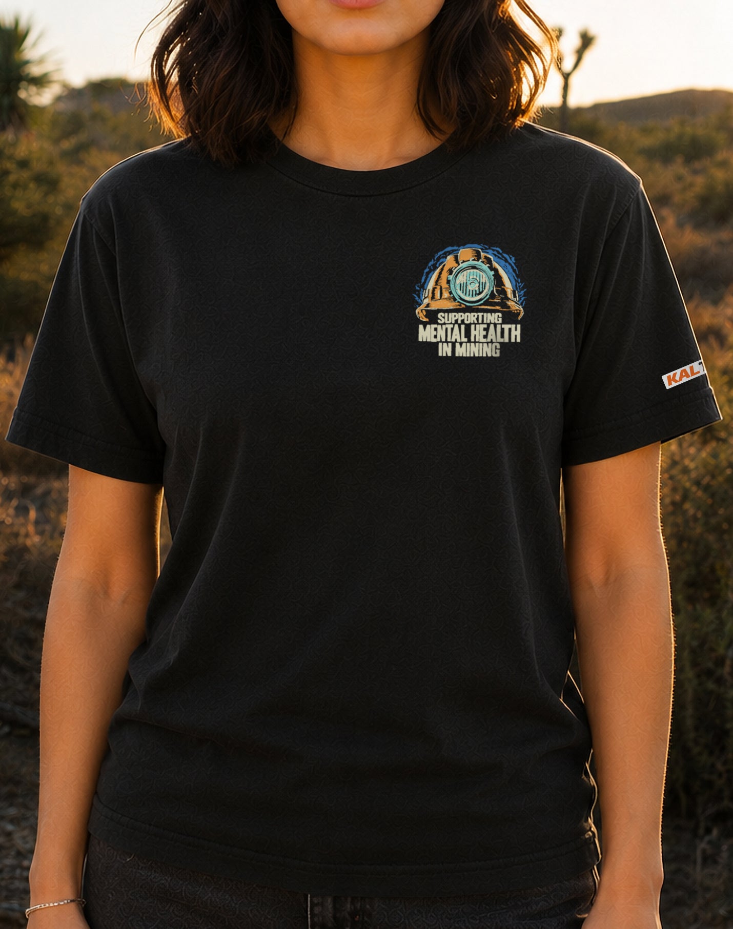 Ladies Blue Campaign Tee