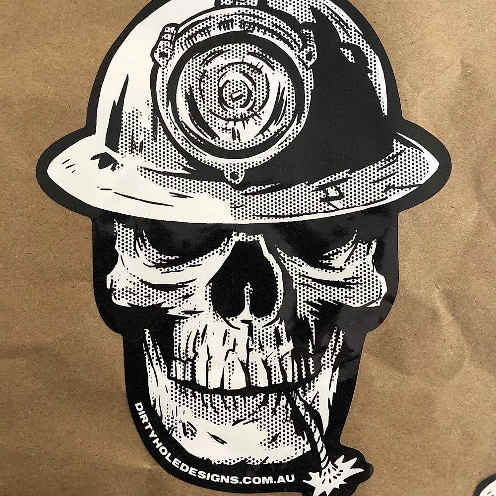 LARGE SKULL Sticker