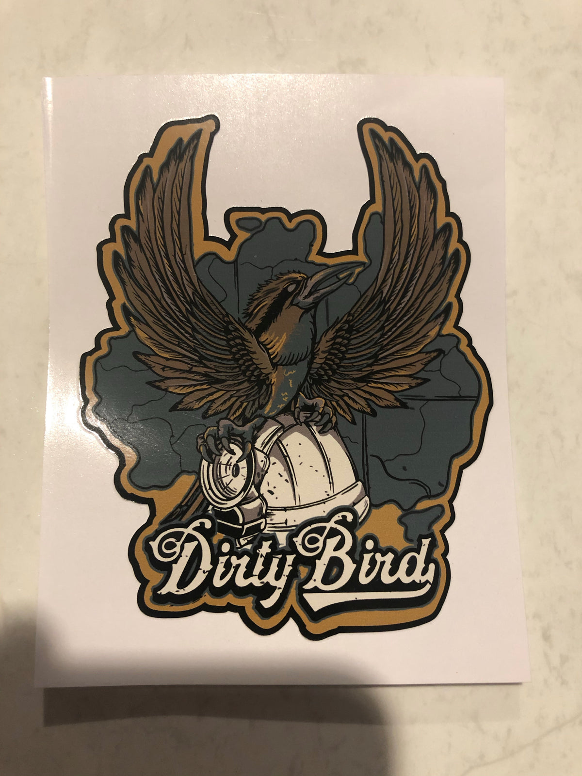 Kookaburra- Dirty Birdy - Sticker