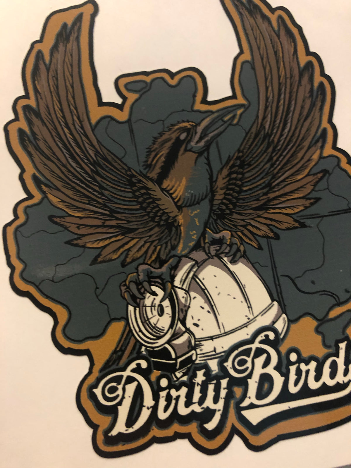 Kookaburra- Dirty Birdy - Sticker