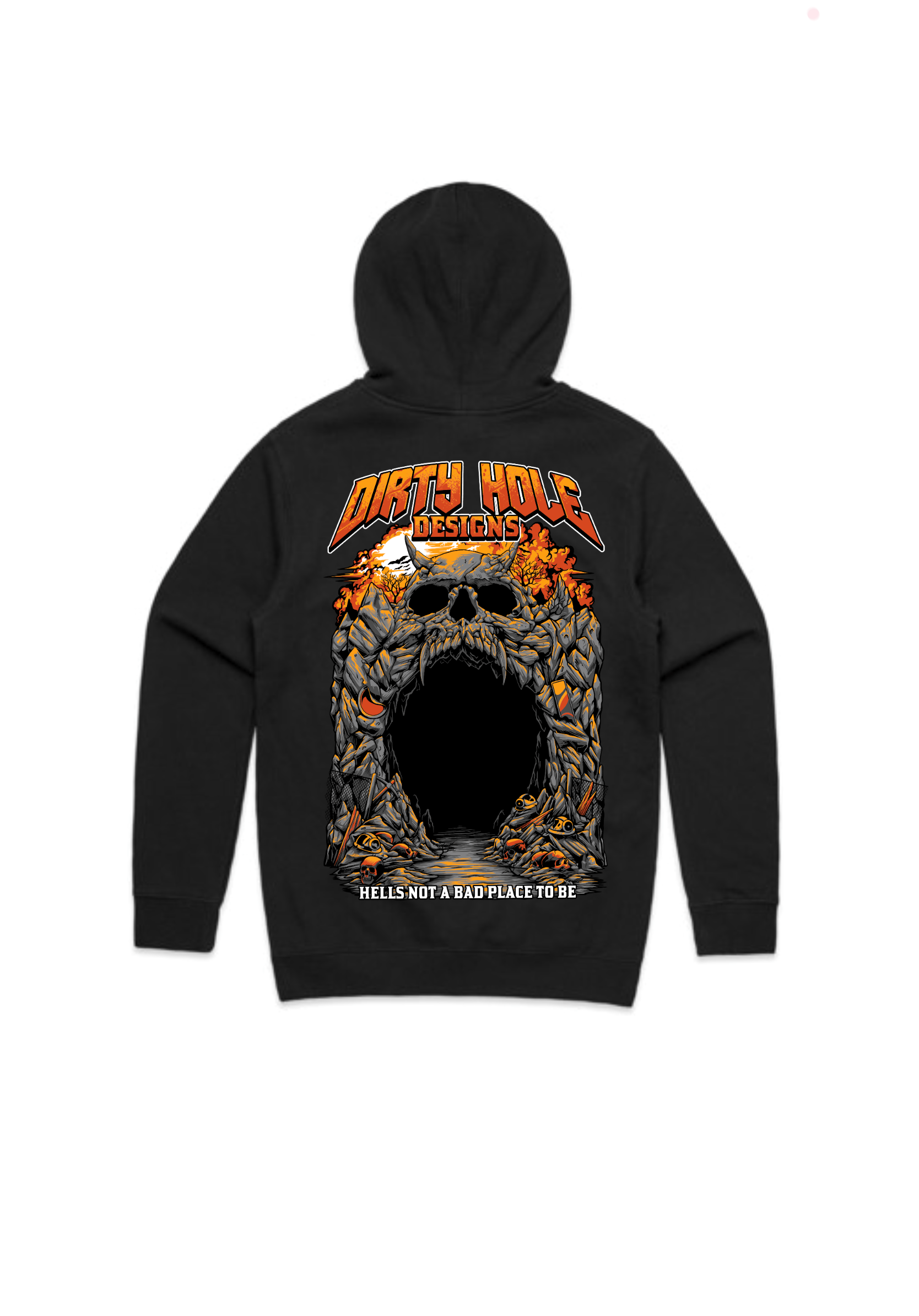 Hells Not A Bad Place To Be *mens hoodie